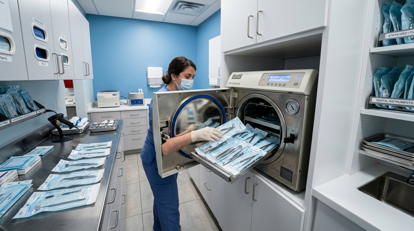 Medical-Standard Dental Sterilization Process in Modern Clinics